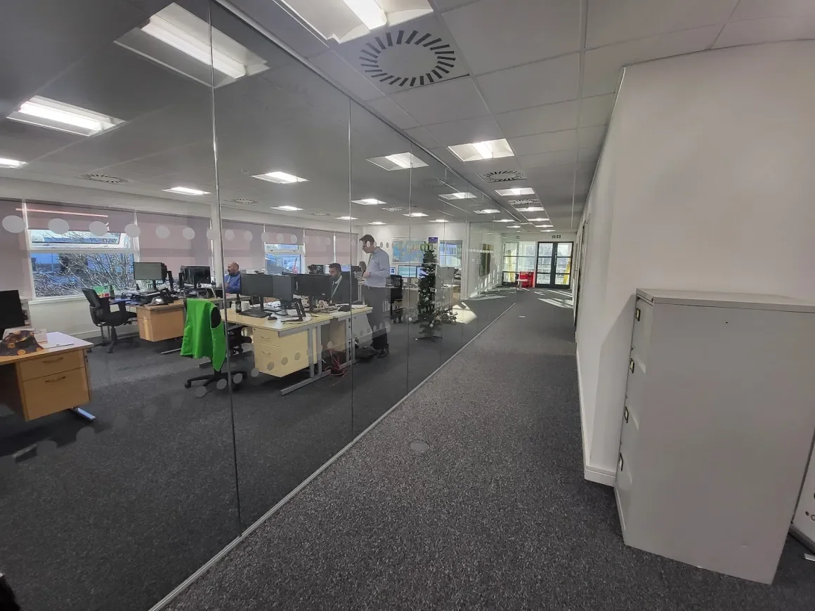 Completed office fit-out